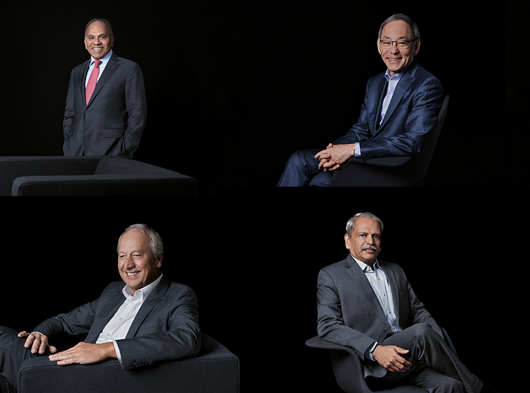 Subra Suresh, Steven Chu, Peter Gruss, Kris Gopalakrishnan